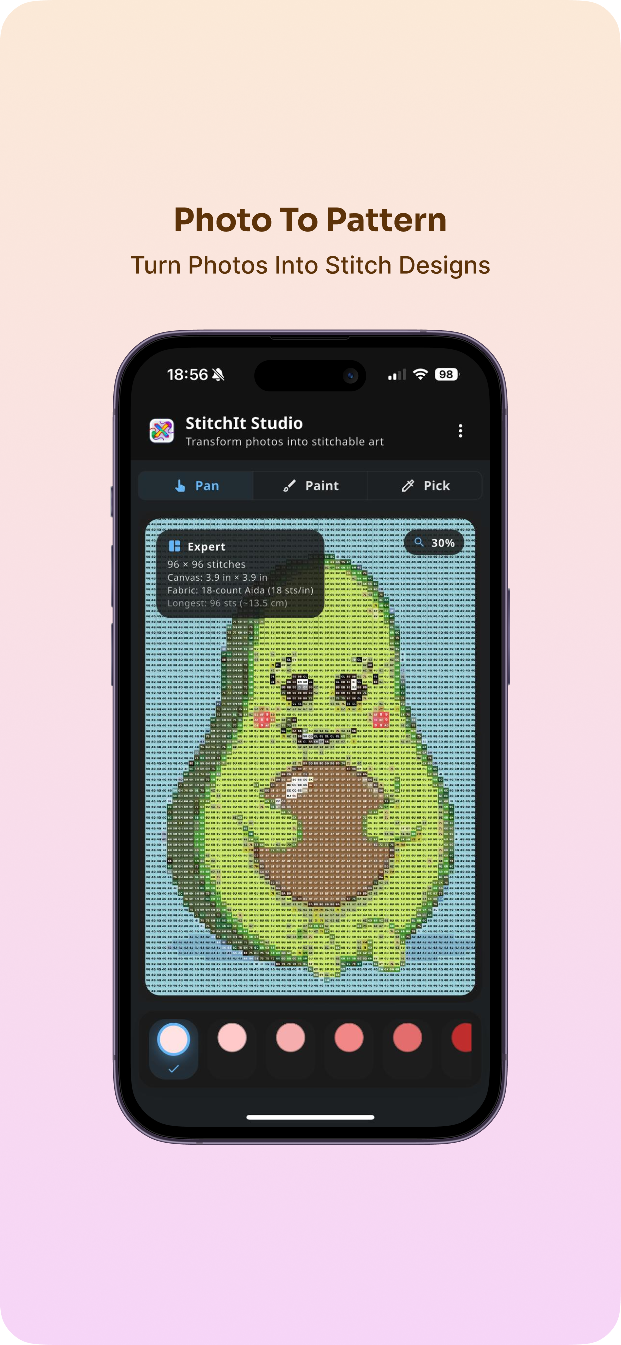 StichIt pattern preview