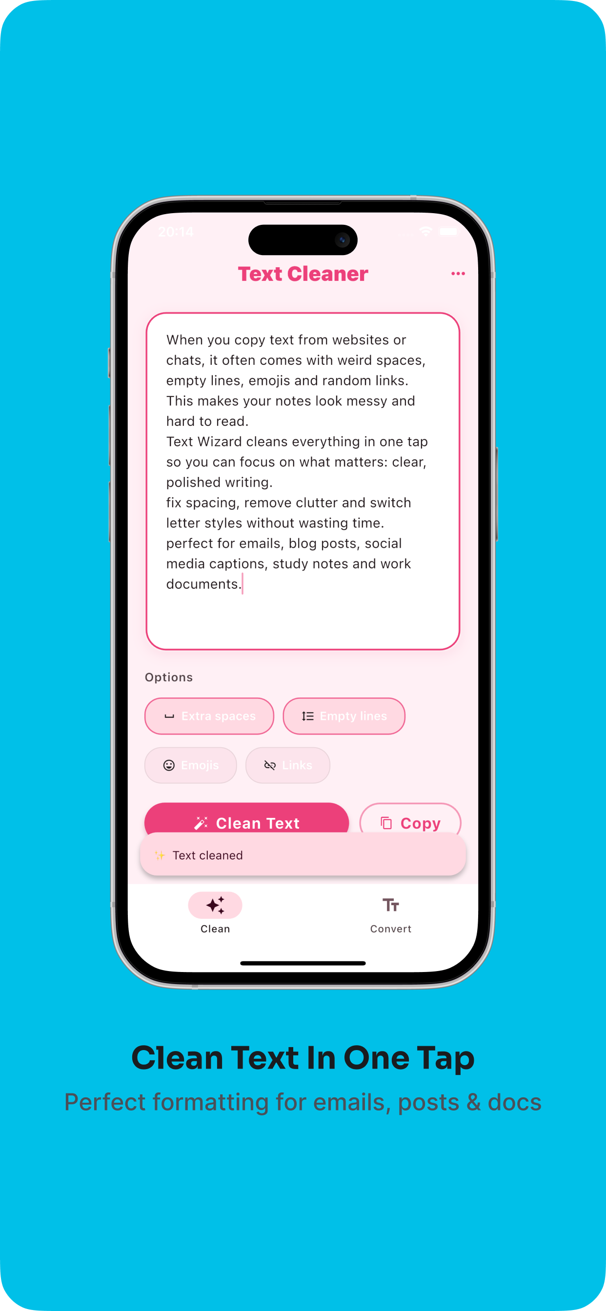 TextWizard screenshot 2